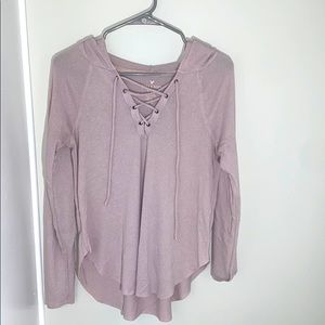 Soft and Sexy plush light weight hoodie